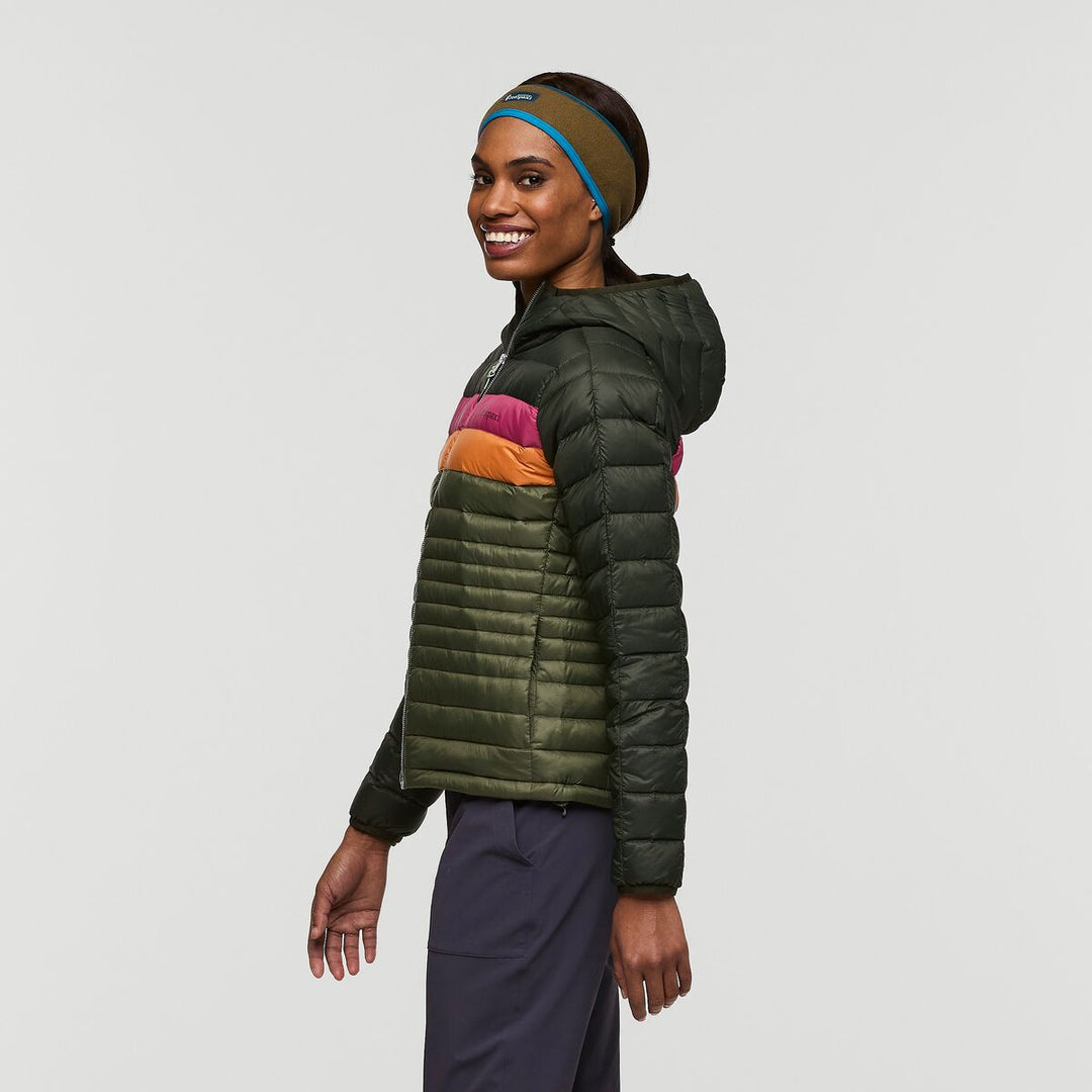 Fuego Down Hooded Jacket - Woods and Fatigue 1