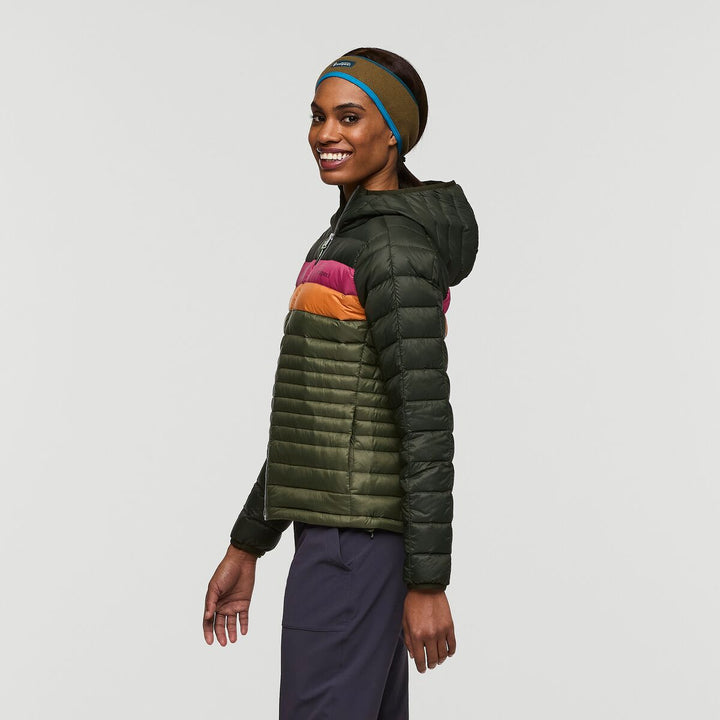 Fuego Down Hooded Jacket - Woods and Fatigue thumbnail 1