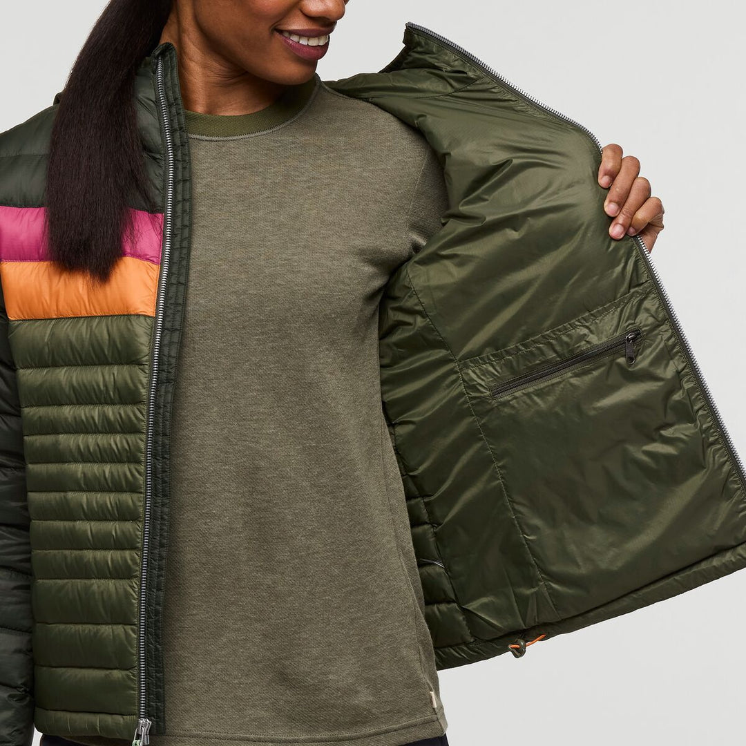 Fuego Down Hooded Jacket - Woods and Fatigue 3
