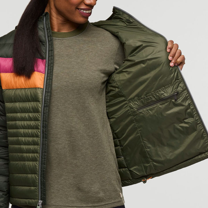 Fuego Down Hooded Jacket - Woods and Fatigue thumbnail 3