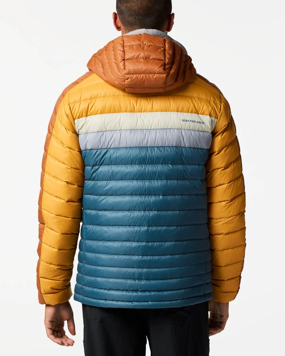 Fuego Down Hooded Jacket - Men's - Whiskey Block 1