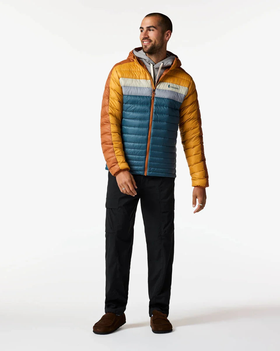 Fuego Down Hooded Jacket - Men's - Whiskey Block 2