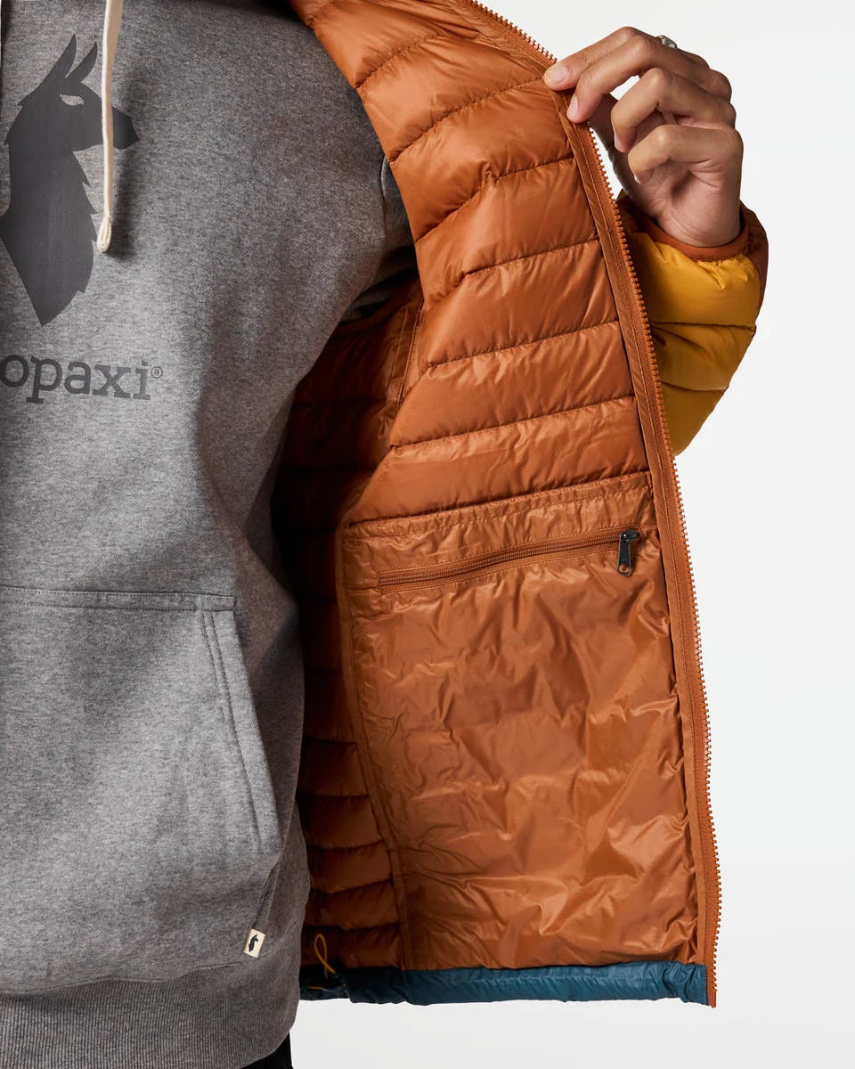 Fuego Down Hooded Jacket - Men's - Whiskey Block 4