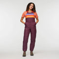 Fuego Down Overall Wine Stripes