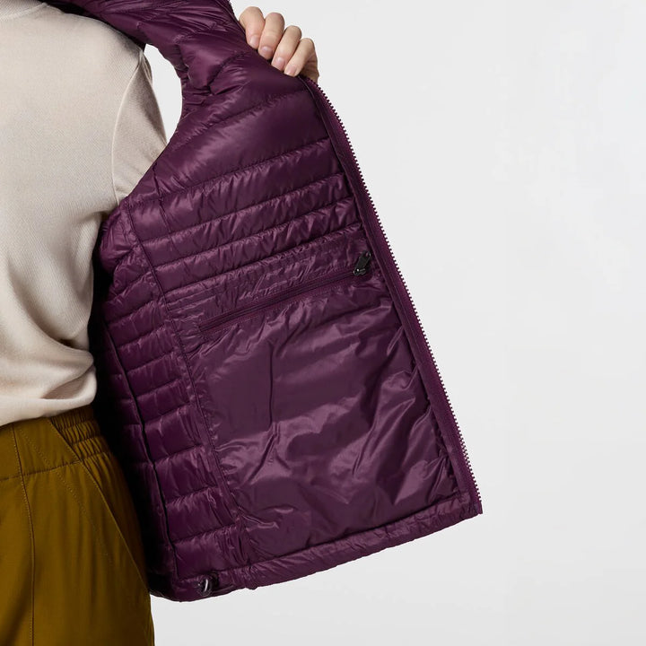 Fuego Down Vest - Women's - Acai Stripes thumbnail 6