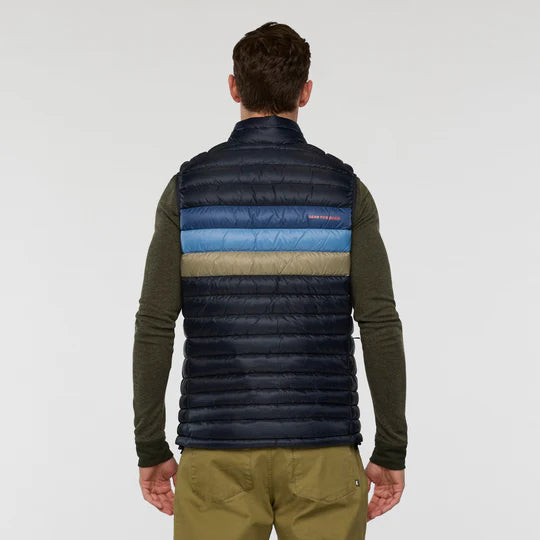 Fuego Down Vest - Carbon Stripes 1