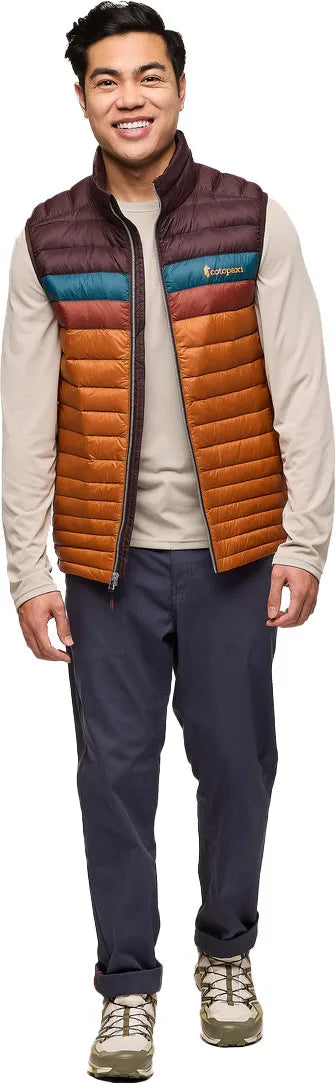 Fuego Down Vest Coffee and Sienna 5