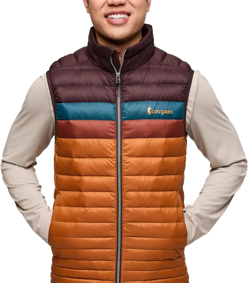 Fuego Down Vest Coffee and Sienna 2