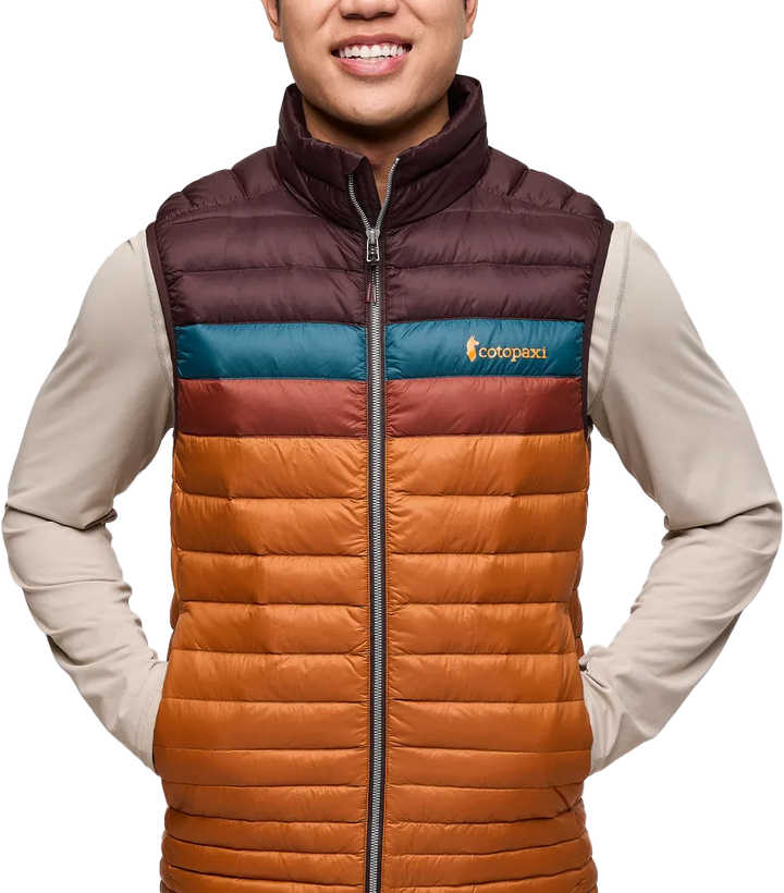 Fuego Down Vest Coffee and Sienna thumbnail 2