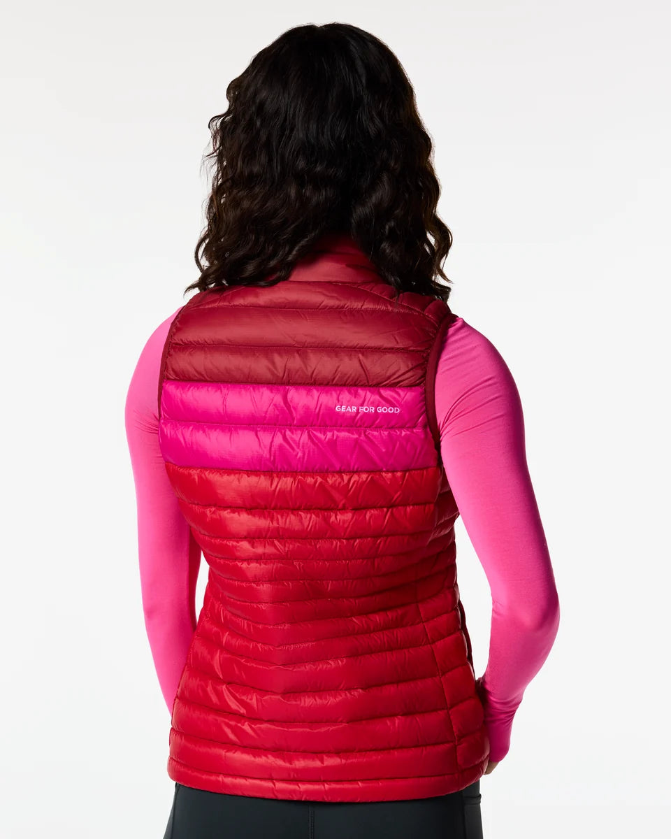 Fuego Down Vest - Women's - Crimson and Spicy 2