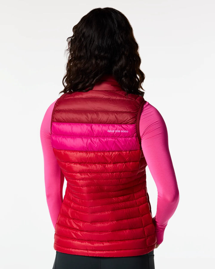 Fuego Down Vest - Women's - Crimson and Spicy thumbnail 2