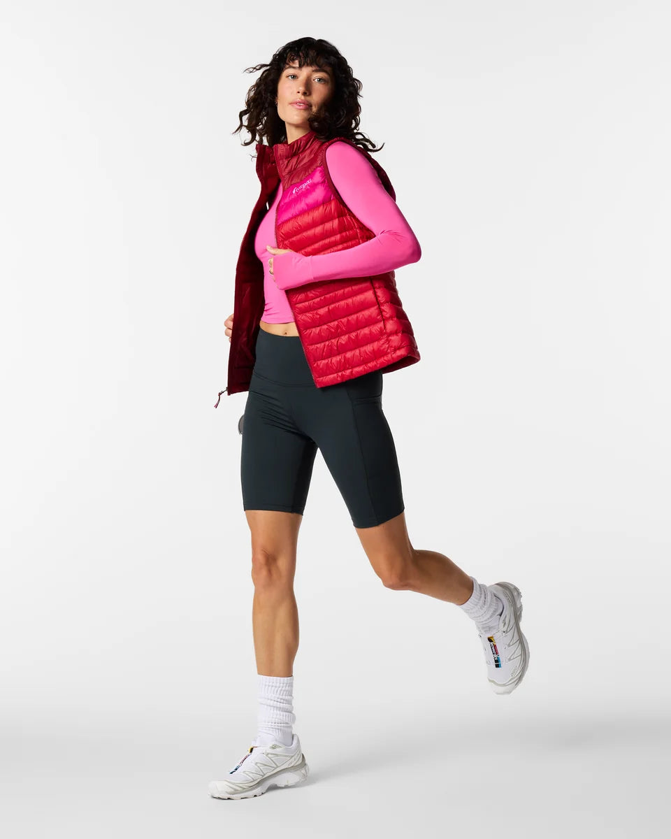 Fuego Down Vest - Women's - Crimson and Spicy 3