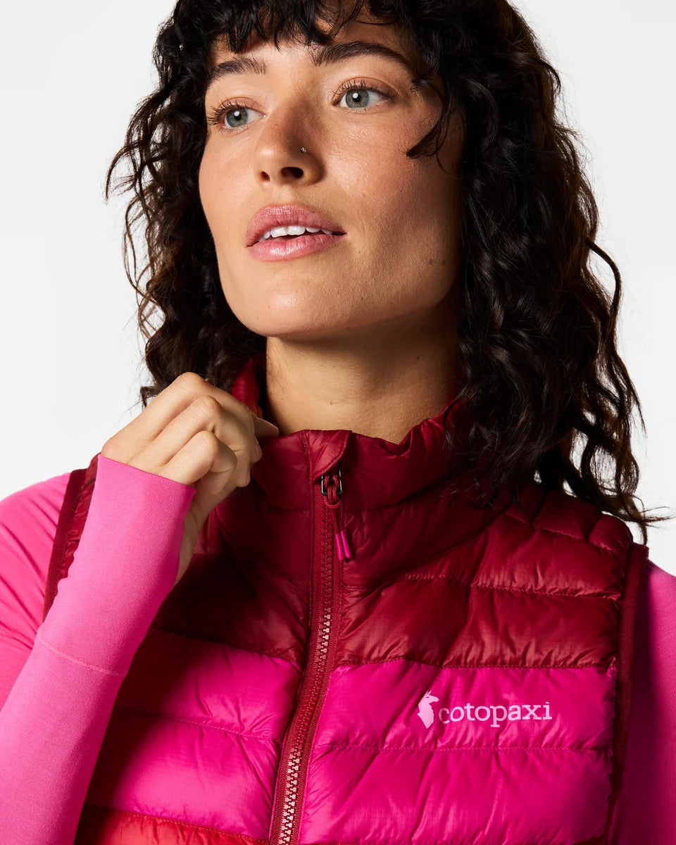 Fuego Down Vest - Women's - Crimson and Spicy 6