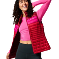 Fuego Down Vest - Women's - Crimson and Spicy