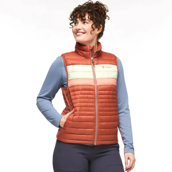 Fuego Down Vest Faded Brick Stripes thumbnail
