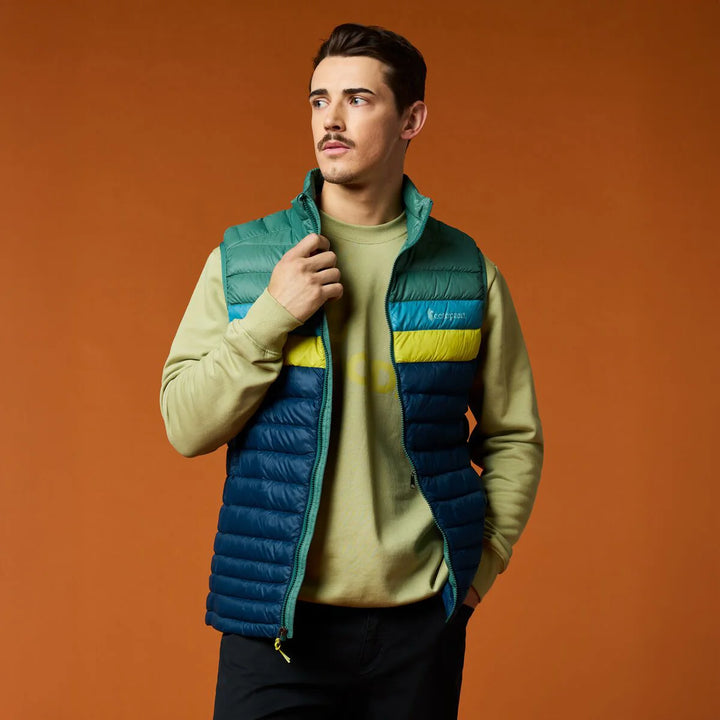 Fuego Down Vest - Men's - Juniper and Indigo thumbnail 3