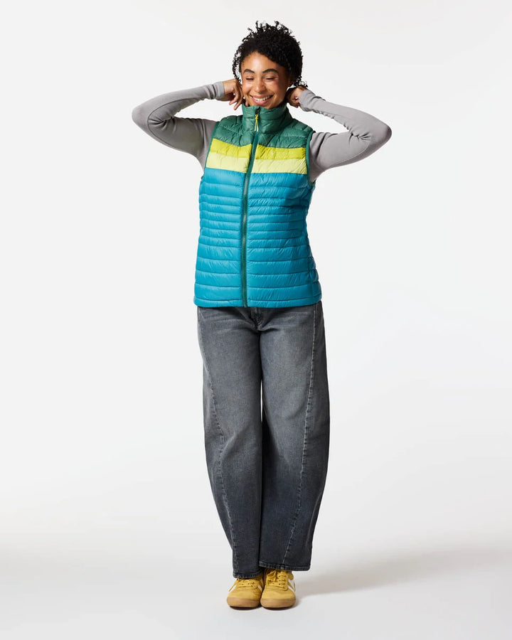 Fuego Down Vest - Women's - Juniper and Oasis thumbnail 2
