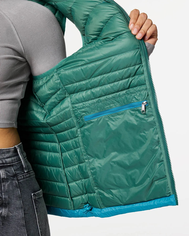 Fuego Down Vest - Women's - Juniper and Oasis thumbnail 3