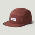 Fleece 5-Panel Hat- Sepia