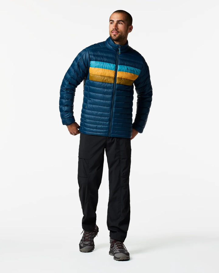Fuego Down Jacket - Men's - Mineral Stripes thumbnail 1