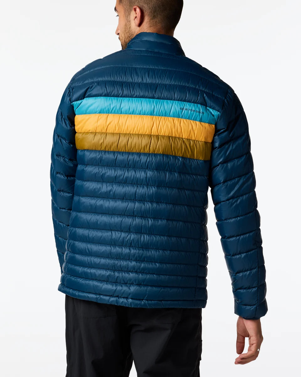 Fuego Down Jacket - Men's - Mineral Stripes 2
