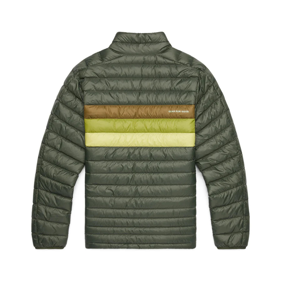 Fuego Down Jacket - Woods Stripes 7