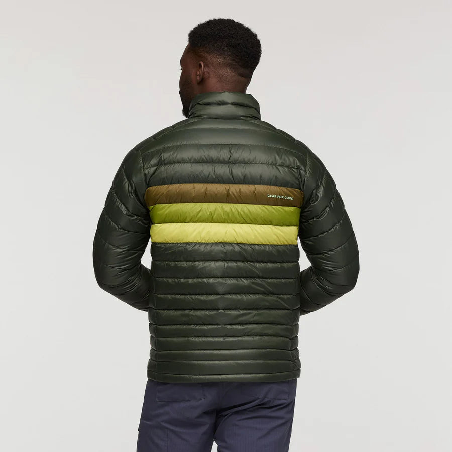 Fuego Down Jacket - Woods Stripes 1
