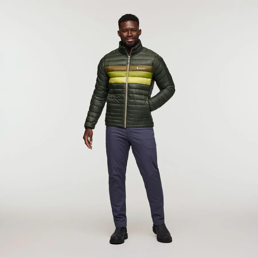 Fuego Down Jacket - Woods Stripes 2