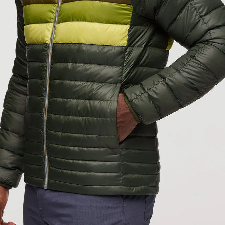 Fuego Down Jacket - Woods Stripes thumbnail 4