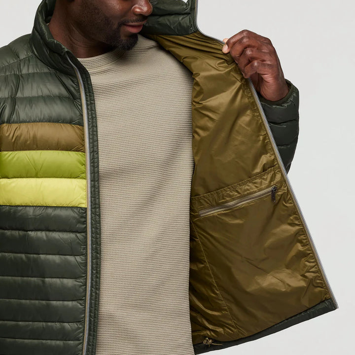 Fuego Down Jacket - Woods Stripes thumbnail 5