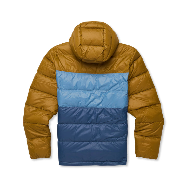 Fuego Max Down Hooded Jacket - Bronze and Deep Sea thumbnail 7