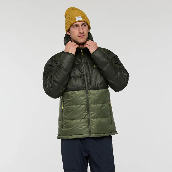 Fuego Max Down Hooded Jacket - Woods and Fatigue thumbnail