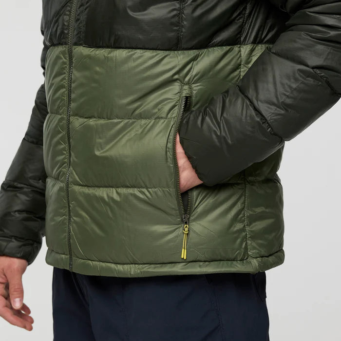 Fuego Max Down Hooded Jacket - Woods and Fatigue thumbnail 3