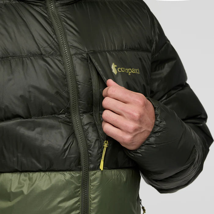 Fuego Max Down Hooded Jacket - Woods and Fatigue thumbnail 4