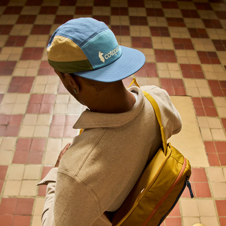 Cotopaxi Tech 5-Panel Hat - Indigo and Oasis thumbnail 2
