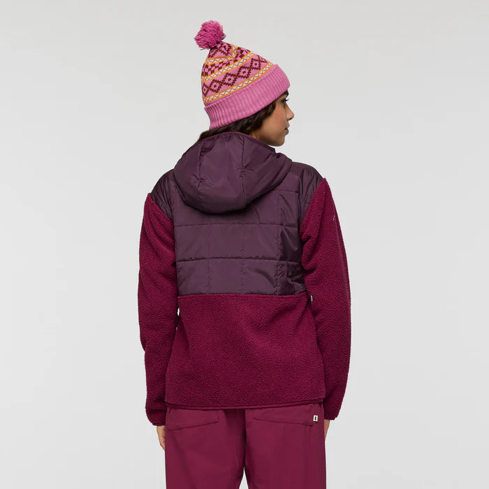 Trico Hybrid Hooded Jacket - Blackberry and Jam thumbnail 2