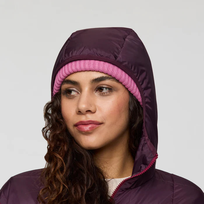 Trico Hybrid Hooded Jacket - Blackberry and Jam 5