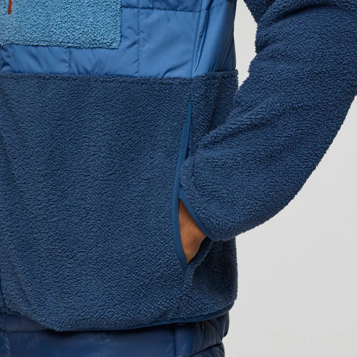 Trico Hybrid Hooded Jacket - Deep Sea 5