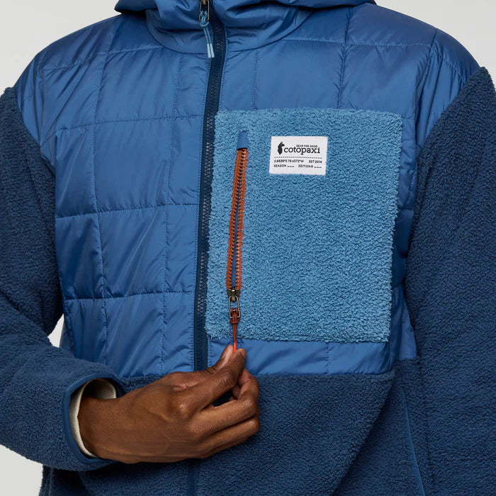 Trico Hybrid Hooded Jacket - Deep Sea thumbnail 6
