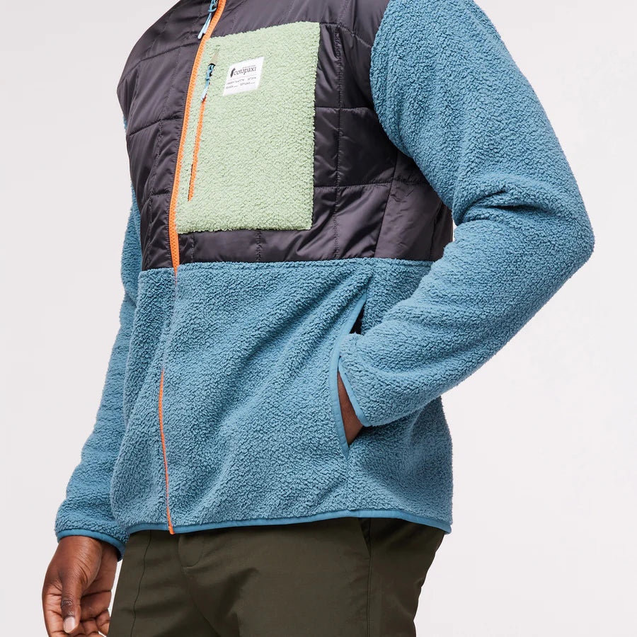 Trico Hybrid Hooded Jacket - Graphite Blue Spruce 4