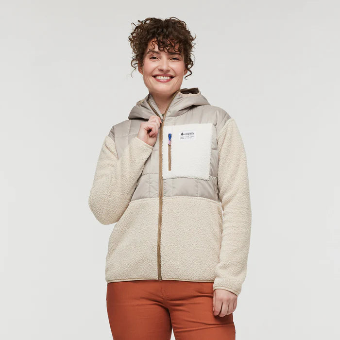 Trico Hybrid Hooded Jacket - Oatmeal Cream thumbnail