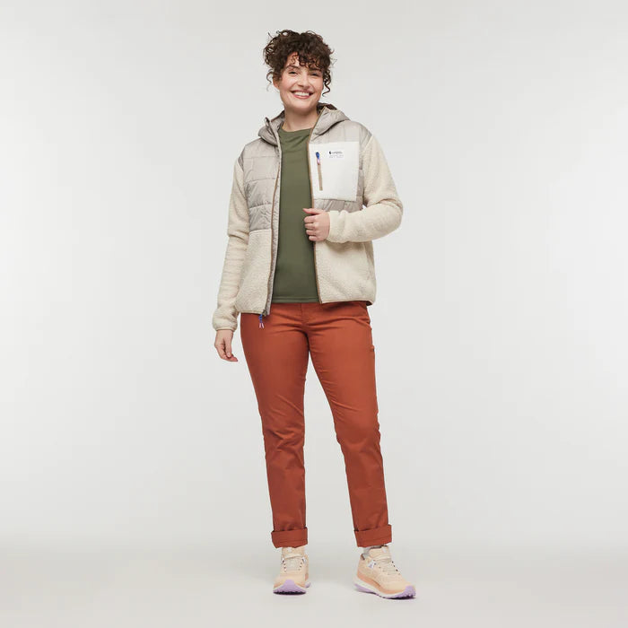 Trico Hybrid Hooded Jacket - Oatmeal Cream thumbnail 1