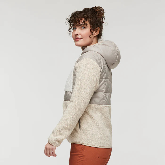 Trico Hybrid Hooded Jacket - Oatmeal Cream thumbnail 2