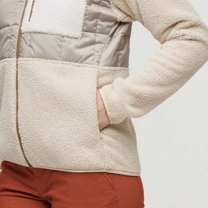 Trico Hybrid Hooded Jacket - Oatmeal Cream thumbnail 5