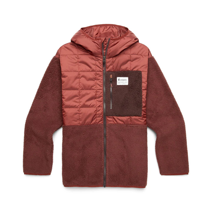 Trico Hybrid Hooded Jacket - Rusty and Chestnut thumbnail 7