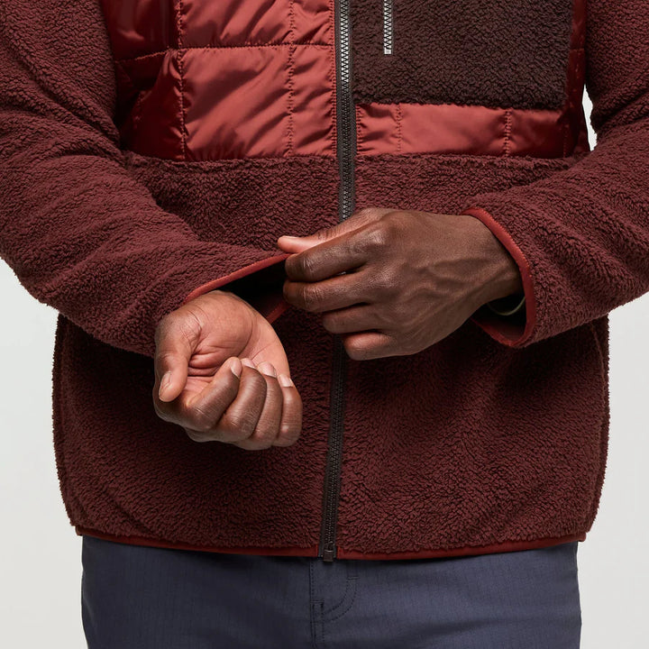 Trico Hybrid Hooded Jacket - Rusty and Chestnut thumbnail 3