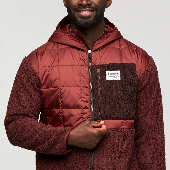 Trico Hybrid Hooded Jacket - Rusty and Chestnut thumbnail 4