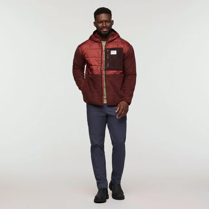 Trico Hybrid Hooded Jacket - Rusty and Chestnut thumbnail 6