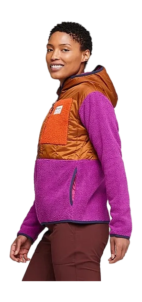 Trico Hybrid Hooded Jacket Thistle & Spice 2