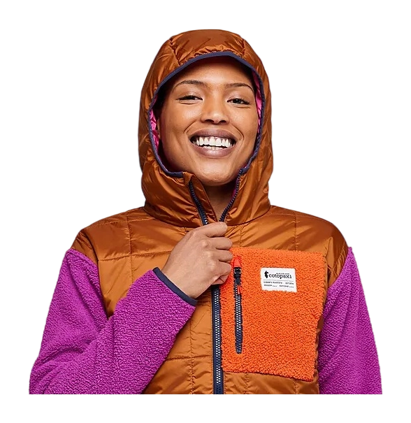 Trico Hybrid Hooded Jacket Thistle & Spice 4